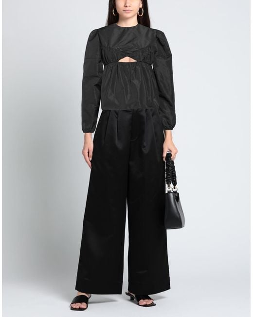 Top MSGM en coloris Black