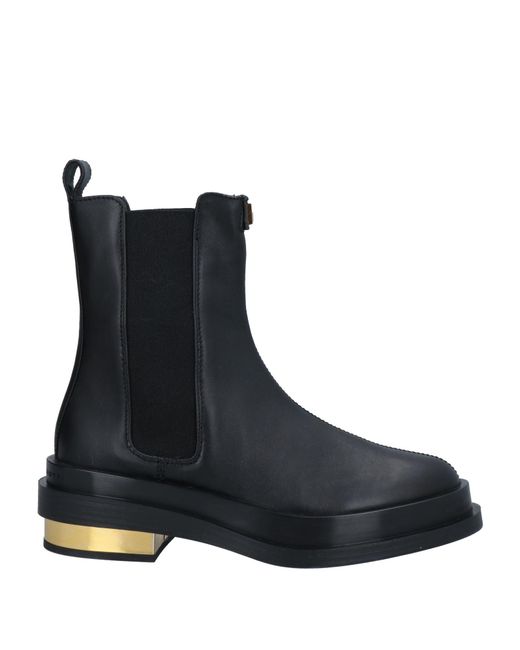 Giuseppe Zanotti Black Ankle Boots Soft Leather