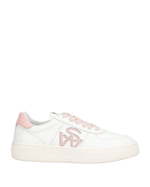 Stuart Weitzman Natural Sneakers Leather