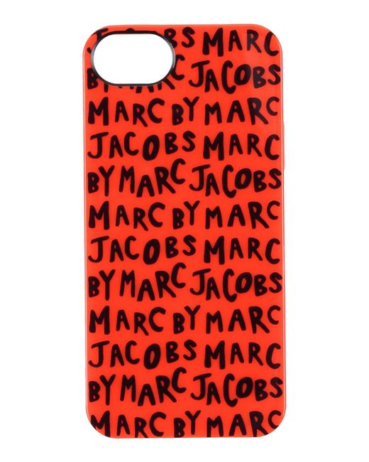 Marc By Marc Jacobs Red Hi-Tech Accessory Plastic