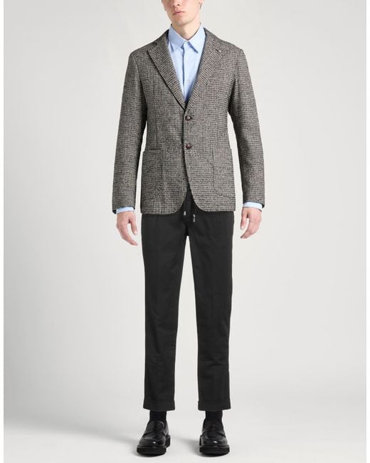Barbati Black Pants for men