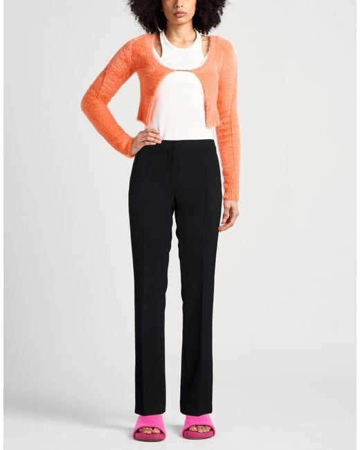 Moschino Blue Pants Polyester, Elastane