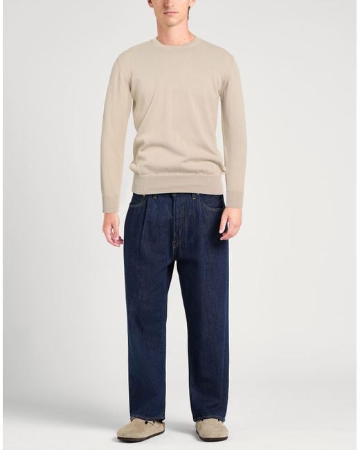 Ballantyne White Sweater Cotton for men