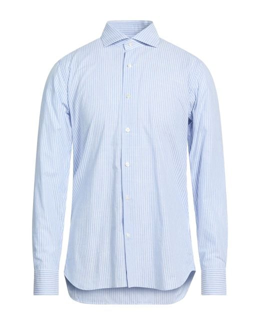Guglielminotti Blue Shirts for men