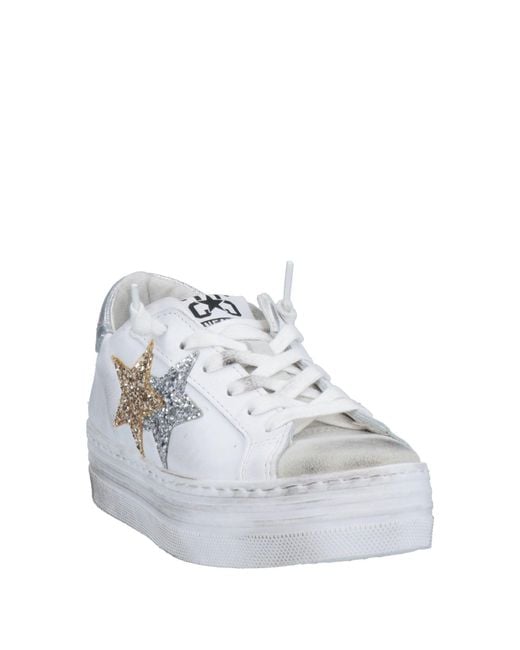 2 Star White Sneakers