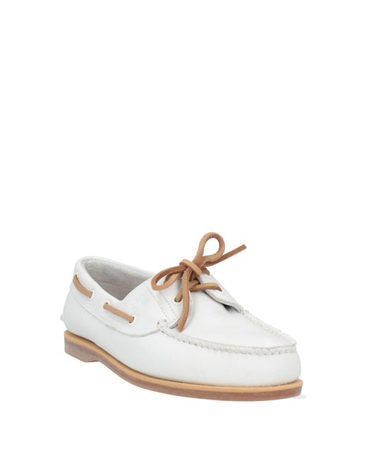 Timberland Mokassin in White für Herren