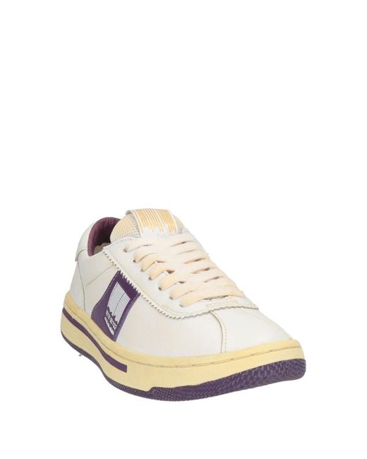 PRO 01 JECT White Sneakers Leather, Textile Fibers