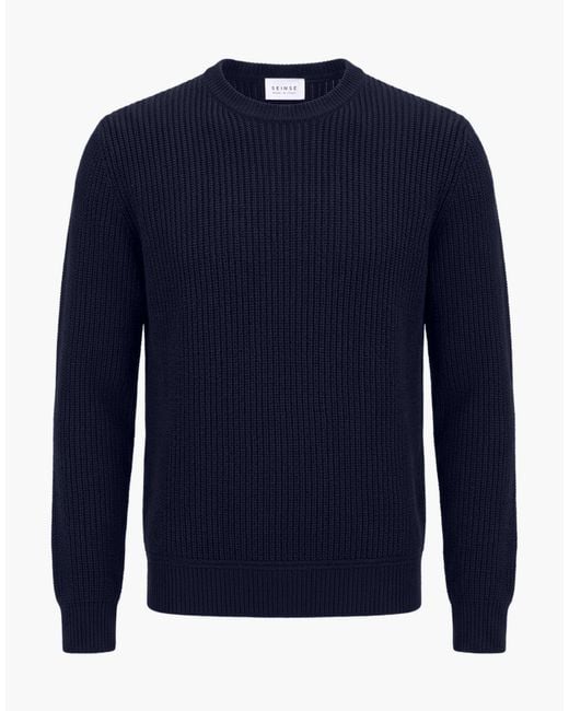 Sseinse Blue Jumper for men