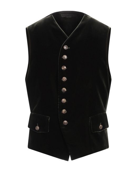 Chaleco sartorial Giorgio Armani de hombre de color Black