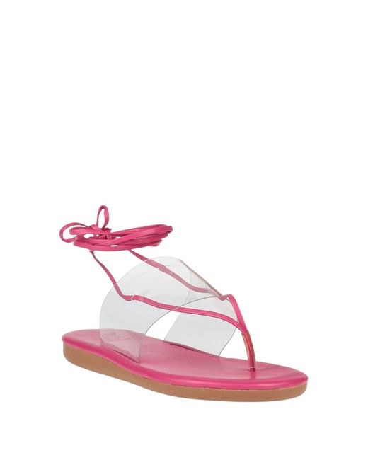 Ancient Greek Sandals Pink Thong Sandal