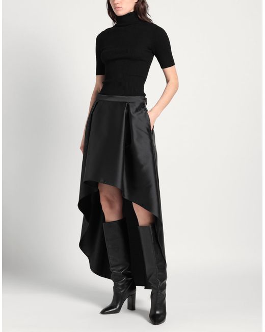 SIMONA CORSELLINI Black Mini Skirt