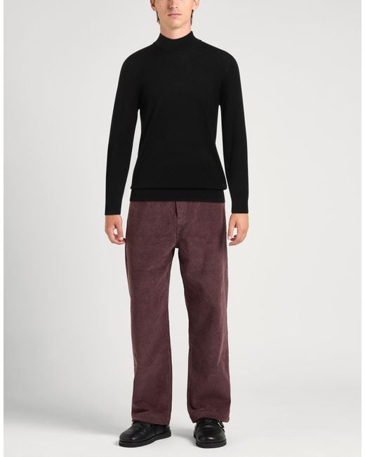 Ice Iceberg Black Turtleneck Wool for men