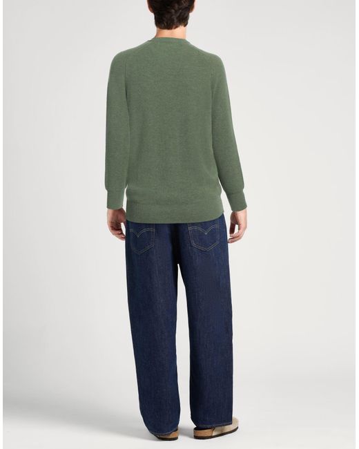Kangra Green Sweater Wool, Cashmere for men
