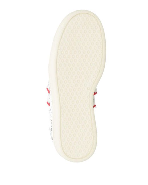 HIDNANDER White Sneakers Leather
