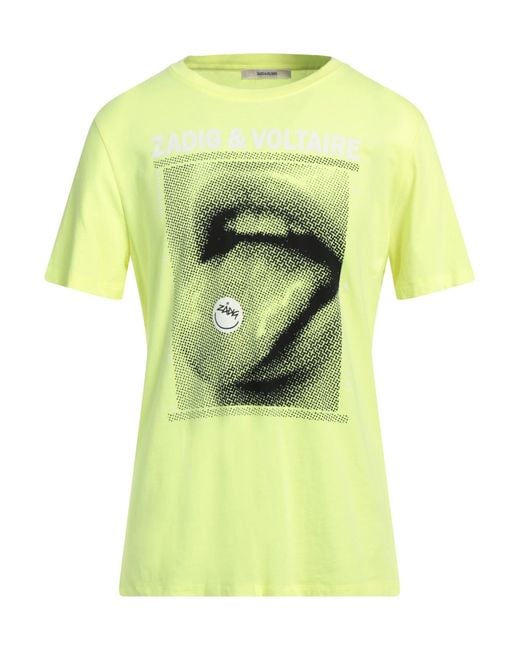 Zadig & Voltaire T-shirts in Yellow für Herren