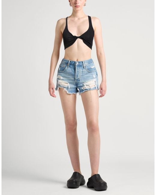 Courreges Black Top Cotton, Elastane