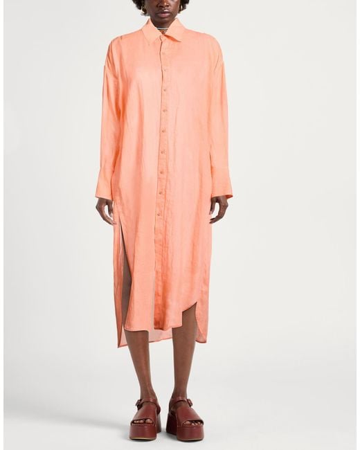 Fisico Pink Midi Dresses