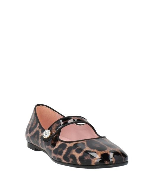 Ras White Ballet Flats