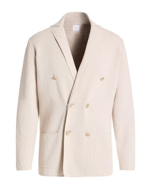 Eleventy Natural Light Blazer Cotton for men