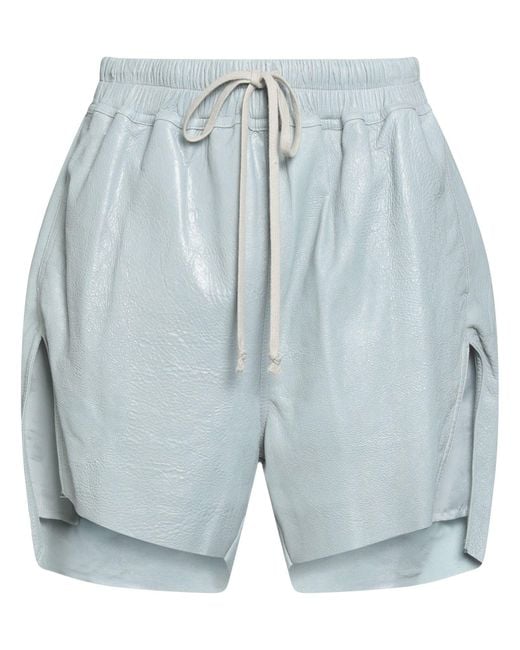 Rick Owens Blue Shorts & Bermuda Shorts