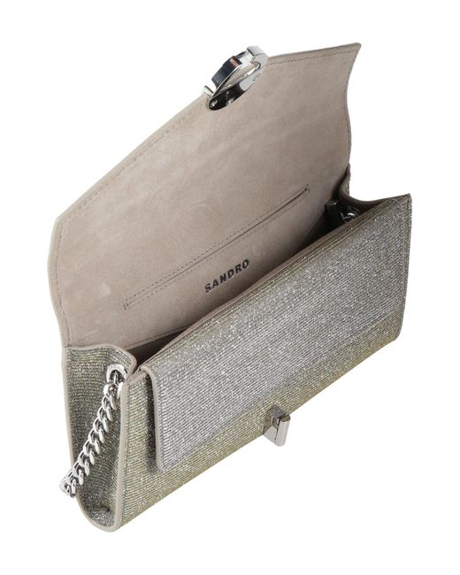 Sandro Gray Cross-body Bag