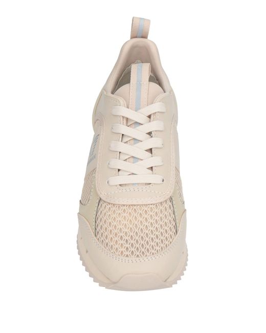 EA7 Natural Sneakers Polyester, Elastane, Polyurethane, Thermoplastic Polyurethane for men