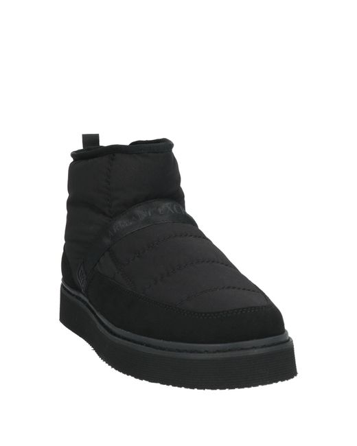 ARMANI EXCHANGE Black Ankle Boots for men