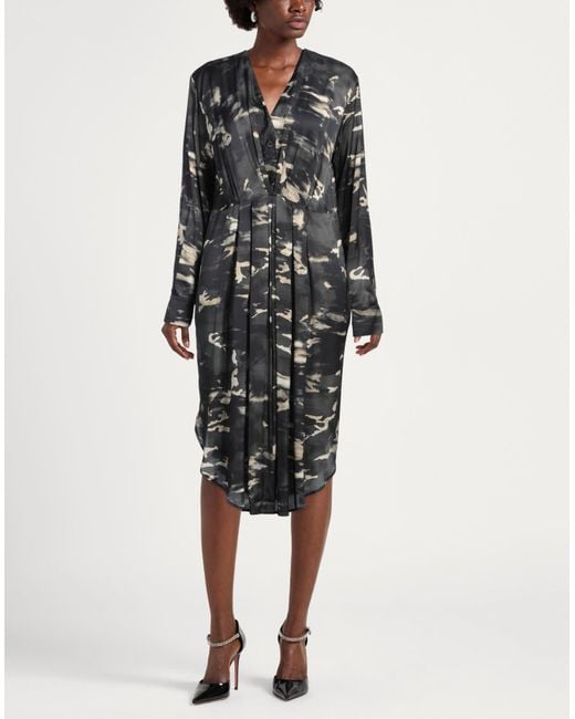 8pm Black Mini-Kleid