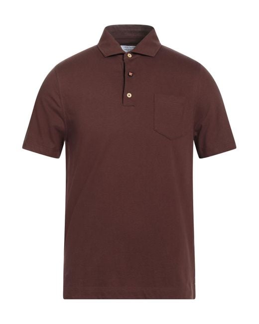 Heritage Poloshirt in Brown für Herren