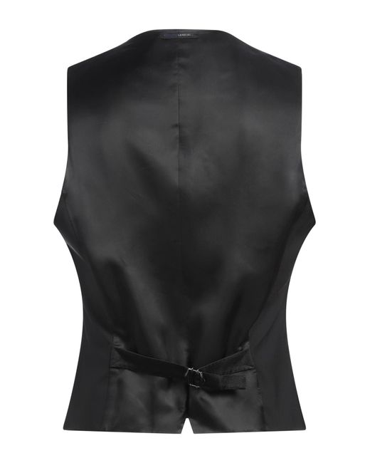 Gilet Sartoriale di Lardini in Black da Uomo