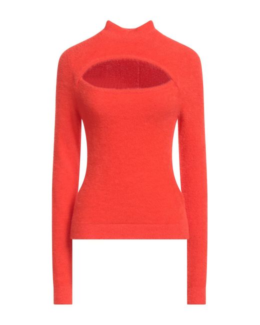 Isabel Marant Red Turtleneck Polyamide
