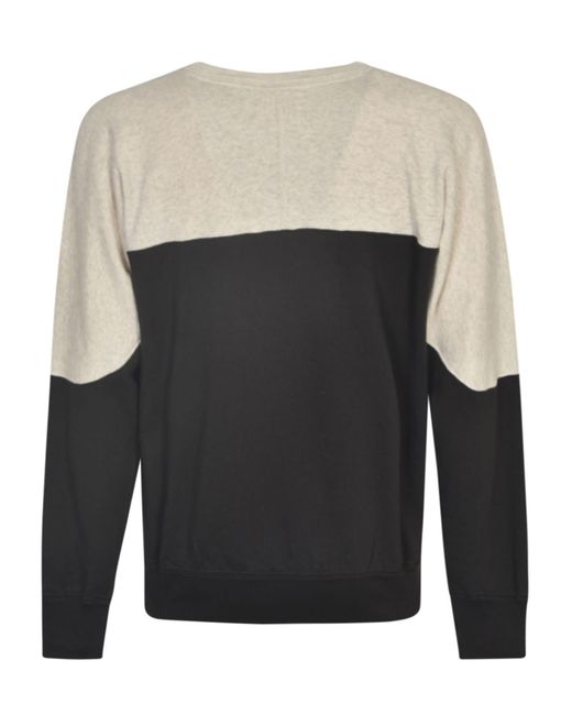 'Howley' Crewneck Sweatshirt Isabel Marant pour homme en coloris Black