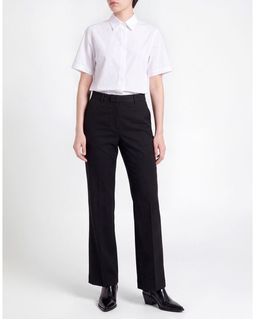 Berwich Black Pants Cotton, Polyamide, Elastane