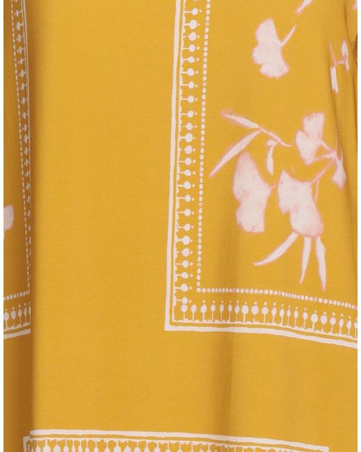 1 One Yellow Marigold Top Viscose, Elastane