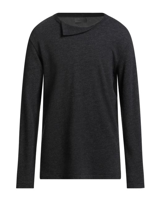 Yohji Yamamoto Black Sweater Wool for men