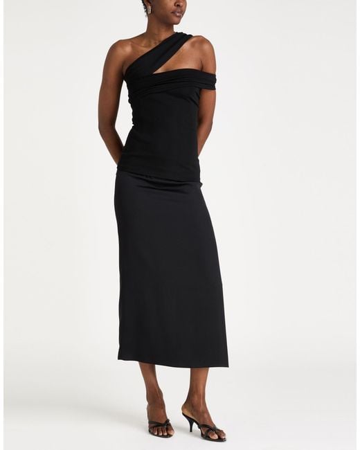 Versace Black Top Viscose, Polyamide, Elastane