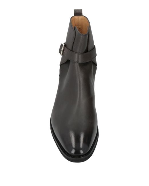 Bally Black Ankle Boots Leather for men
