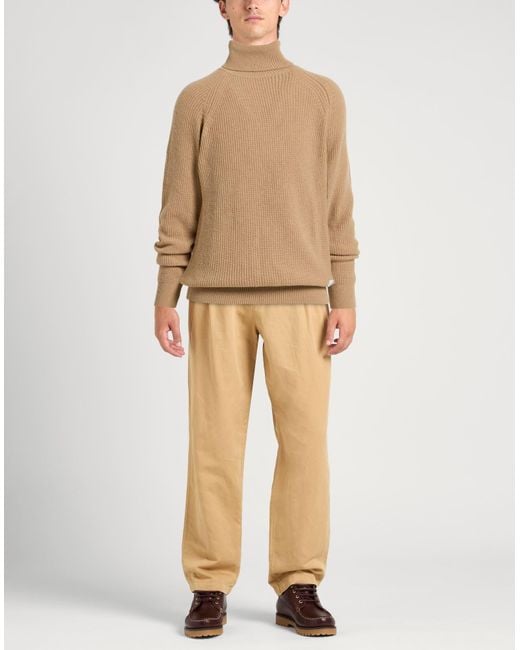 Manuel Ritz Natural Turtlenecks for men