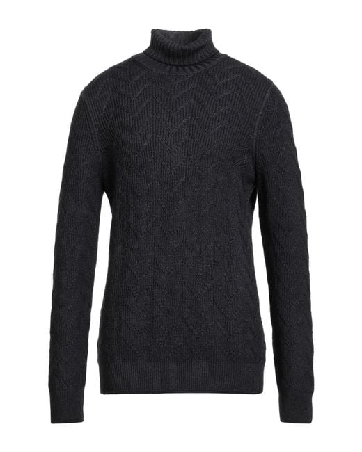 Gran Sasso Blue Turtleneck for men