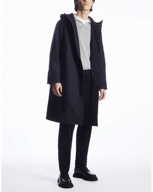 COS Blue Coat for men