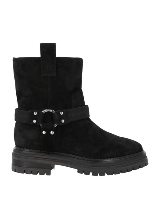 Sergio Rossi Black Ankle Boots