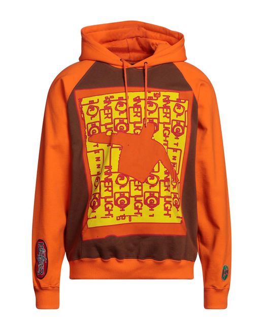 Iuter Orange Sweatshirt for men