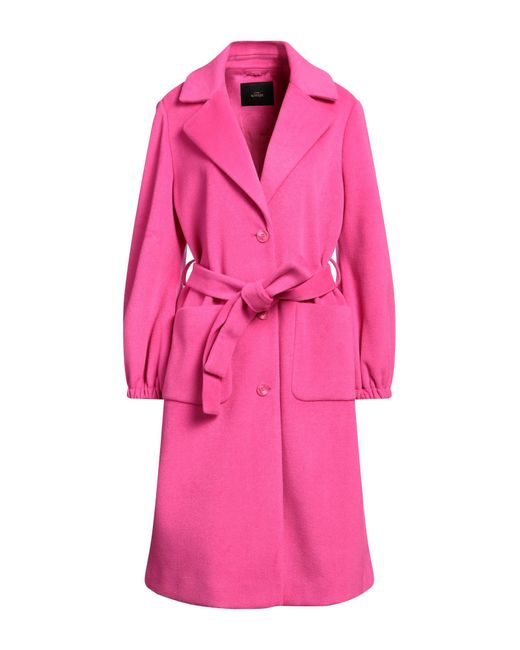 Actitude By Twinset Pink Coat