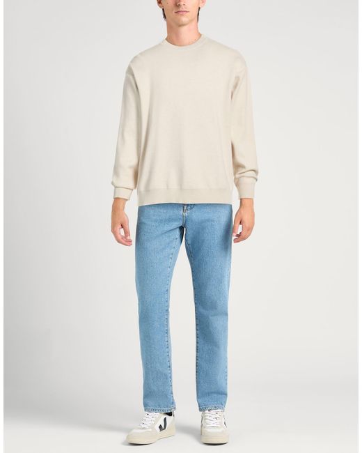 Officina 36 White Sweater Viscose, Wool, Polyamide for men