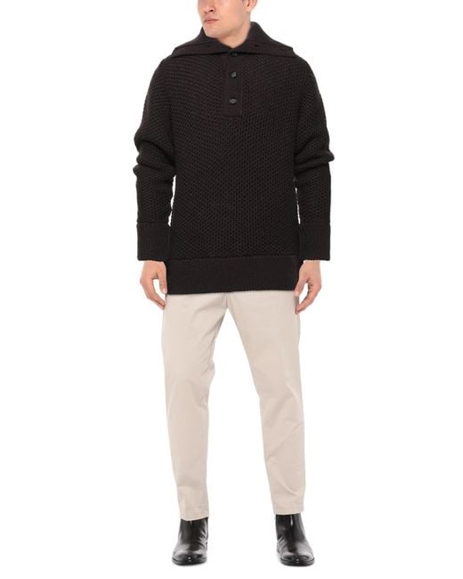Paolo Pecora Black Jumper for men