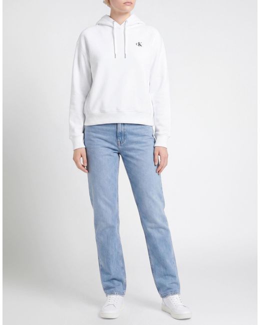Calvin Klein White Sweatshirt