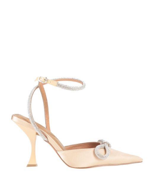 Bibi Lou White Pumps