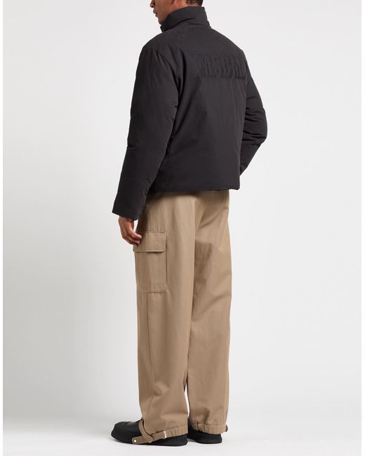 MSGM Black Puffer for men