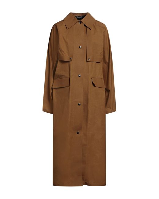 Kassl Brown Overcoat & Trench Coat