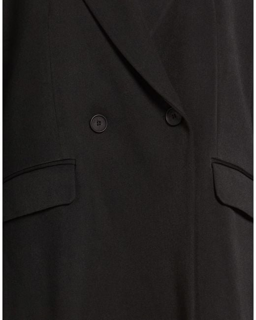 Manila Grace Black Blazer Polyester, Viscose, Elastane